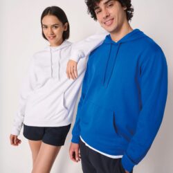 Sweat-shirt à capuche unisexe